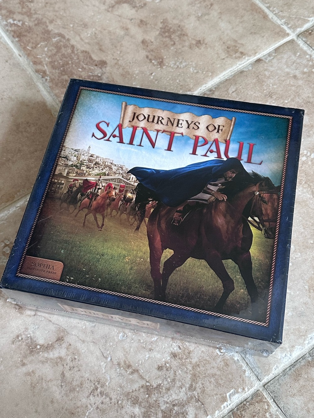 NEW Journeys of Saint Paul Board Game Sophia Institute Christian Bible Strategy